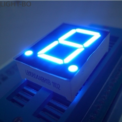 Un bon prix. Le segment du bleu 7 d'intense luminosité a mené le chiffre simple d'affichage OEM/ODM de 0,8 pouces en ligne