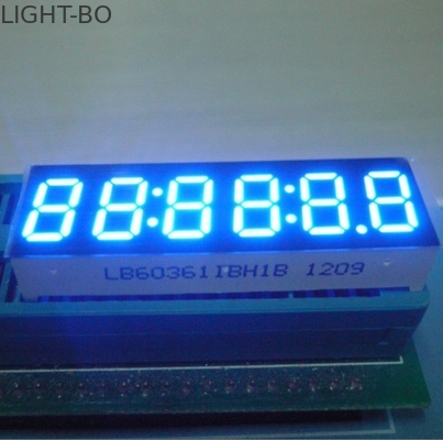 Un bon prix. Affichage mené par segment ultra lumineux du chiffre 7 du bleu 6 0,32 pouces avec la surface noire en ligne