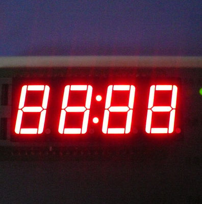 Un bon prix. Affichage LED à 7 segments à 4 chiffres de 14,2 mm (0,56 pouces) Anode / cathode commune Super rouge pour le tableau de bord en ligne