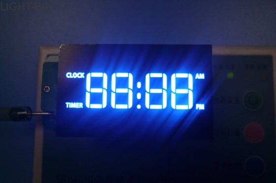 Chiffre bleu ultra lumineux de l'affichage à LED De coutume 4 pour le cuiseur de gaz de Digital
