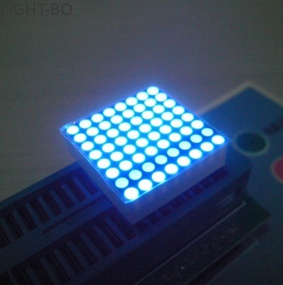 L'intense luminosité 2mm a mené l'affichage de matrice de points surface de noir de 0,8 pouces