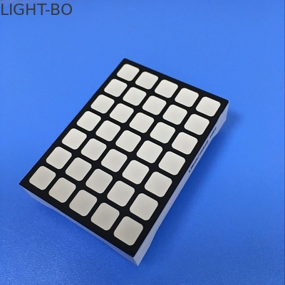 matrice de points suqura 5X7 de 5mm a mené l'anode de colonne de cathode de rangée d'affichage pour l'indicateur de plancher d'ascenseur