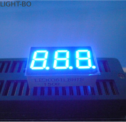 Un bon prix. 0,36 avancez l'affichage à LED petit à petit Numérique, l'affichage mené par segment 80mcd - 100mcd du dight 7 du bleu 3 en ligne