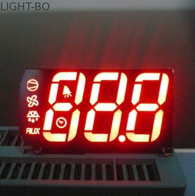 Affichage à LED Fait sur commande, affichage mené par segment triple du chiffre 7 pour le contrôle de refroidissement