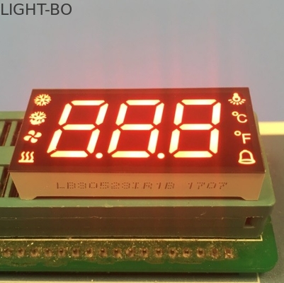 L'affichage à LED fait sur commande de GV, Affichage de segment multi de la couleur 7 pour l'humidité de la température dégivrent
