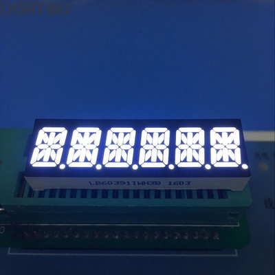 Un bon prix. Les 10mm six segments ultra blanc du chiffre 14 ont mené l'anode commune d'affichage pour le tableau de bord en ligne