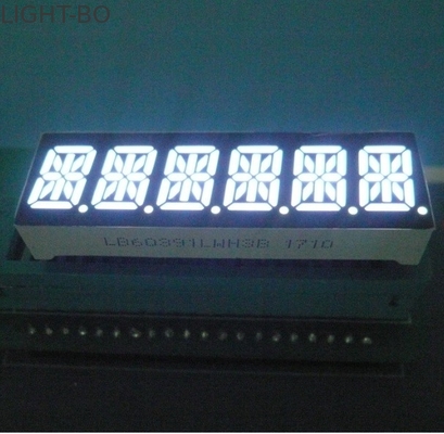Un bon prix. Six supports faciles d'intensité lumineuse de matrices de l'affichage à LED De segment du chiffre 14 80-100mcd/ en ligne