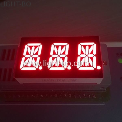 Un bon prix. Affichage à LED Triple de segment du chiffre 14 rouge superbe de 0,54 pouces pour le contrôle de température en ligne
