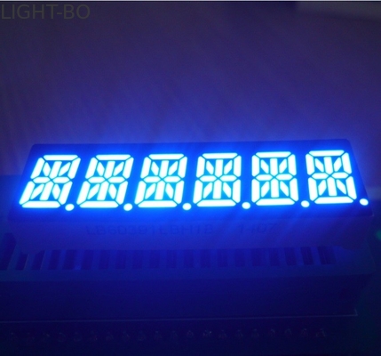 Appliqué à régulation de processus ultra bleu commun de cathode d'affichage de segment du chiffre 14 de 0,39 pouces 6