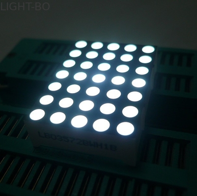 Un bon prix. Anode de rangée d'affichage à LED de matrice de points de l'intense luminosité 5x7 Pour l'indicateur de position d'ascenseur en ligne