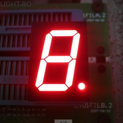 Un bon prix. 0,8 avancez le rouge petit à petit lumineux superbe commun 625 millimètre Wavelengt d'affichage de segment de l'anode 7 en ligne