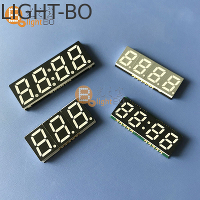 0.39 pouces 0,56 pouces Lumière Blanc 7 segments LED Display