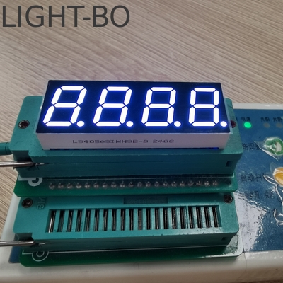 Un bon prix. Affichage LED blanc brillant de 0,56 pouce 4 chiffres 7 segments pour les instruments de commande en ligne