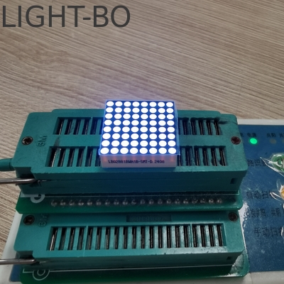 Un bon prix. Écran LED à matrice de points 8X8 de couleur blanche brillante en ligne