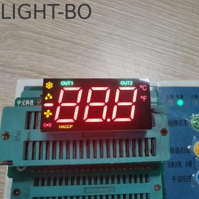 Multicolore personnalisé avec affichage à LED à 7 segments à 3 chiffres