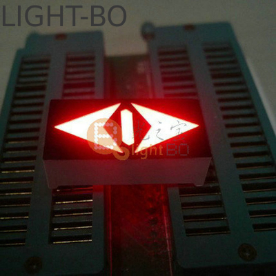 Un bon prix. Affichage LED à flèche de 45 mm avec un taux de rafraîchissement élevé et une visibilité à longue portée en ligne