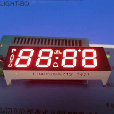 4 chiffre 14.2mm application ultra rouge faite sur commande de contrôle de four d'affichage à LED De 7 segments