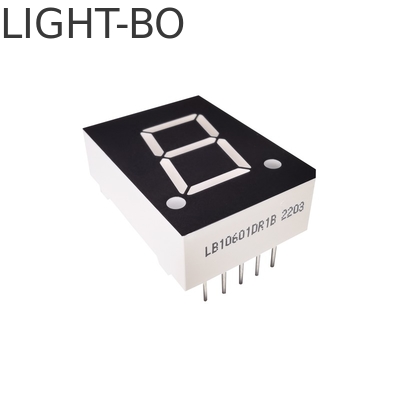 Affichage numérique à LED émettant la même couleur