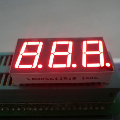 Un bon prix. Affichage LED rouge ultra-lumineux à cathode commune, 7 segments, 3 chiffres, 14,2 mm pour contrôleur de température en ligne