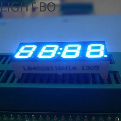 Affichage d'horloge à LED de différentes couleurs avec couleur émettrice de blanc ultra-éclatant et matériau d'armoire en aluminium