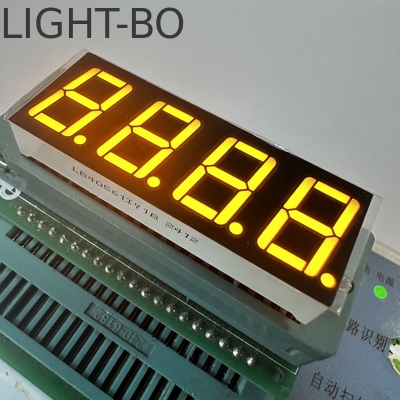 Ultra brillant Amber 4 chiffres 14,2 mm 7 segment LED affichage commune anode pour le contrôle de la température
