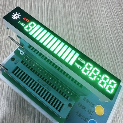 Module d'affichage LED à 7 segments vert/blanc/rouge pur cathode commune pour le capot de cuisine