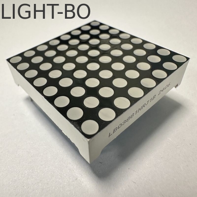 Affichage à LED cathode bicolore vert/rouge 3 mm 8*8 DOT Matrix Stabilizer Performance pour les signes en mouvement