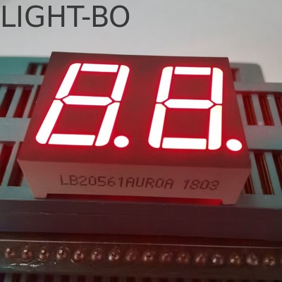 Un bon prix. Ultra rouge brillant 2 chiffres 0,56 pouces 7 segments affichage LED commune anode en ligne