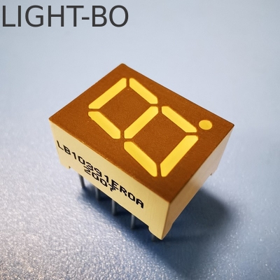 Un bon prix. Affichage LED rouge brillant à un chiffre 0,39 pouces 7 segments cathode commune pour le tableau de bord en ligne