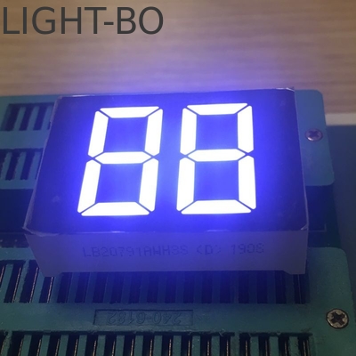 Un bon prix. Affichage LED à 2 chiffres de 7 segments de 20 mm de couleur blanche commune pour chauffe-eau numérique en ligne