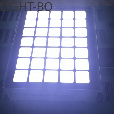 Affichage LED 5*7 à matrice DOT Super Blanc Carré pour indicateur de numéro d'ascenseur