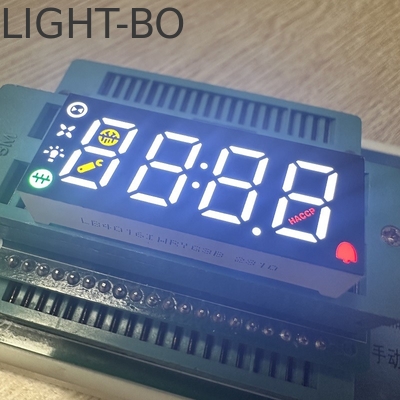 Un bon prix. Affichage à LED multicolore à 4 chiffres et 7 segments à anode commune pour le panneau de commande du réfrigérateur en ligne