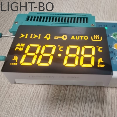 Un bon prix. Affichage à LED ultra-ambre 7 segments 4 chiffres cathode commune pour 4 touches de touches en ligne