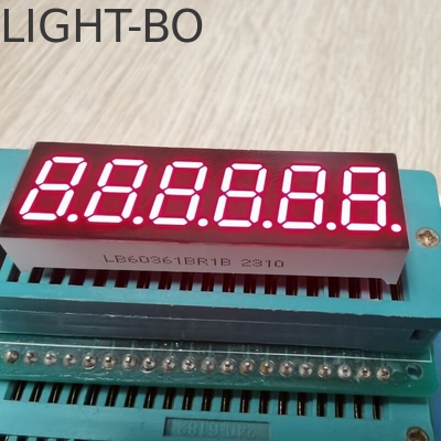 Un bon prix. Affichage à LED à 7 segments rouge très lumineux à 6 chiffres 9,2 mm cathode commune pour compte à rebours numérique en ligne