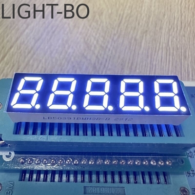 Un bon prix. Affichage LED à 7 segments Ultra blanc 5 chiffres 0,39 pouces Cathode commune pour indicateur numérique en ligne