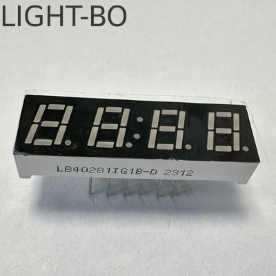 Un bon prix. Affichage à LED 7 segments 4 chiffres cathode verte pure commune pour la température et l'humidité en ligne