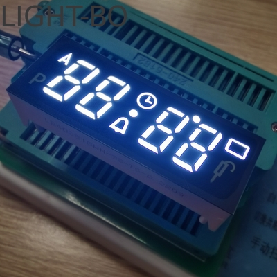 Display LED à cathode commune à 7 segments ultra-blanc à 4 chiffres pour le chronomètre de four intégré