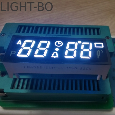Un bon prix. Affichage LED 7 segments 4 chiffres Anode commune ultra-blanche pour le chronomètre de four intégré en ligne