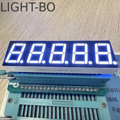 Ultra blanc écran LED à 5 chiffres de 7 segments de 0,56 pouces Anode commune pour le contrôle des processus