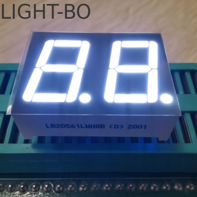 Un bon prix. Affichage à LED à anode commune à 7 segments à double chiffre 14,2 mm Couleur blanche en ligne