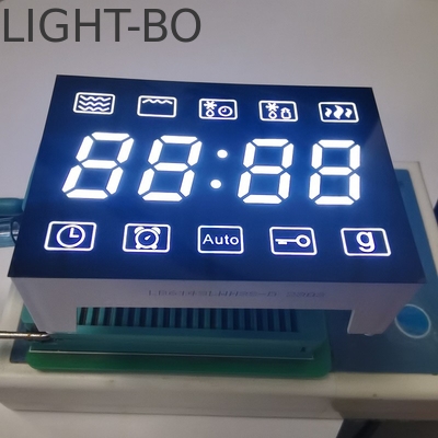 Display LED à 7 segments à micro-ondes en blanc ultra-brillant à cathode commune à 4 chiffres