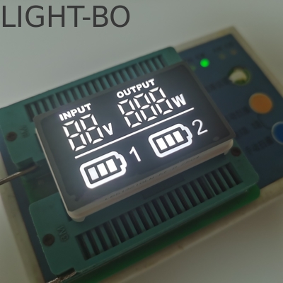 Un bon prix. Affichage à LED personnalisé ultra-brillant blanc à sept segments en ligne