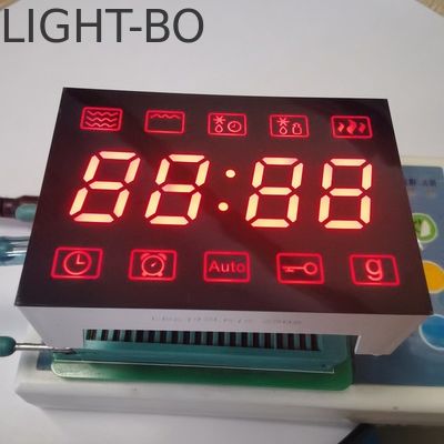 Affichage à LED à 7 segments en rouge ultra-brillant à anode commune à 4 chiffres