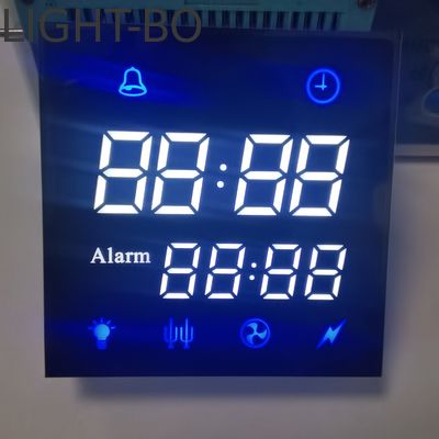 Affichage à LED à 7 segments Anode commune pour la minuterie numérique du four Ultra blanc / bleu