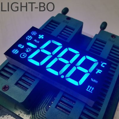 Affichage à LED à 7 segments à 3 chiffres ultra bleu personnalisé