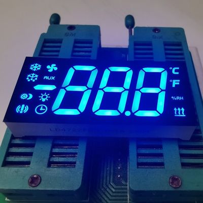 Un bon prix. Affichage LED 7 segments ultra lumineux bleu 0,67 pouce à 3 chiffres pour panneau de commande de réfrigération en ligne