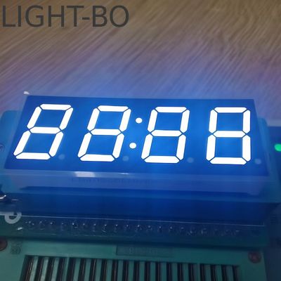 Display d'horloge à LED à 4 chiffres et 7 segments en ultra-blanc cathode commune pour le minuteur numérique