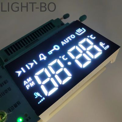 Un bon prix. Affichage à LED à 7 segments à 4 chiffres à couleur blanche ultra-brillante en ligne