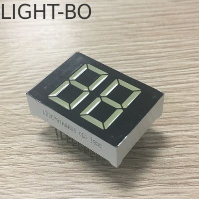 Un bon prix. Affichage LED 7 segments à 2 chiffres de 20 mm, couleur blanche, pour chauffe-eau numérique en ligne