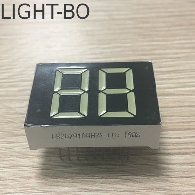 Un bon prix. Affichage à LED à 2 chiffres 7 segments en ligne